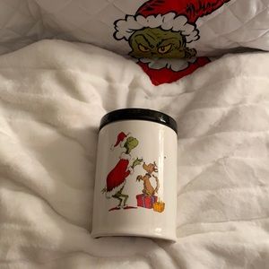 Dr seuss the grinch pet treat jar